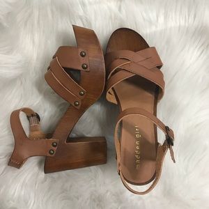Brown heels